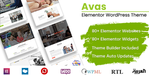 Avas - Elementor MultiPurpose WordPress Theme Logo